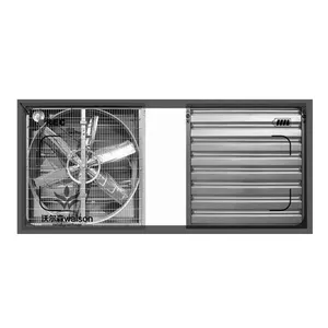 Ventilador de escape resistente 600mm para casa de aves, ventilador de ventilação