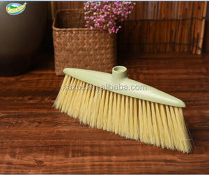 2021 Hot Selling PET Broom Head com Long Bamboo Handle Alta Qualidade Indoor Outdoor Floor Sweeper para Limpeza Doméstica - Product Image 3