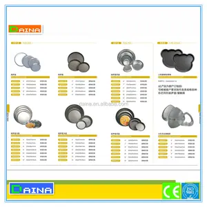 定制蛋糕盘铝制涂层烤盘/带盖的披萨烤盘