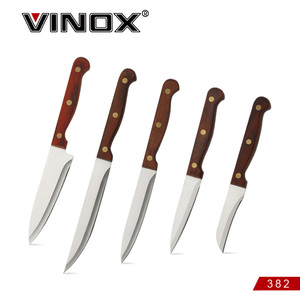 Cuchillos de cocina de mango de madera duraderos personalizables, <span class=keywords><strong>gran</strong></span> valor, venta al por mayor - Product Image 3