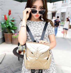 حقيبة ظهر على شكل بومة من الجلد الصناعي موديل Preppy كوري للأزياء تتميز بالمبيعات العالية لعام 2024 للبنات - Product Image 6