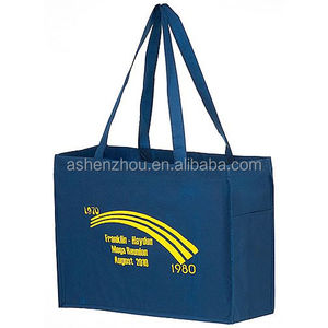 Mejores Precios atractivo <span class=keywords><strong>estilo</strong></span> personalizadas plegable PP no tejido bolsa de envasado para comestibles <span class=keywords><strong>ropa</strong></span> - Product Image 4