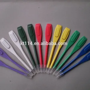 Plastik Golf Skor Pensil Skor Golf Pena Kartu Klip dengan Berbagai Warna Berbagai Macam Warna