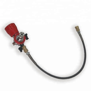 Stazione di rifornimento Acecare con tubo flessibile da 0.5m e O-ring e valvola di misurazione utilizzata in combinazione con valvole - Product Image 6