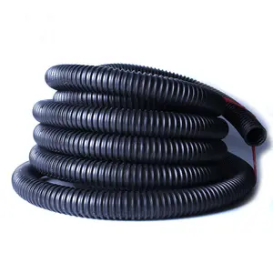 HDPE 2" 3" 4" Perforated Corrugated Drainage Pipe For Seepage Drainage