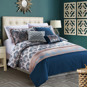 Bộ Chăn Ga Giường Cao Cấp Dệt Hoa 8 Món Chất Lượng Cao Bán Chạy KOSMOS - Product Image 4