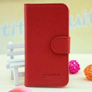 petit moq gros grain de litchi portefeuille flip housse en cuir pour <span class=keywords><strong>wiko</strong></span> ozzy - Product Image 5