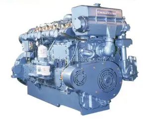 Weichai 6M26 Marine Diesel Engine for boat/ship/vessel with gearbox Power 450hp-600hp