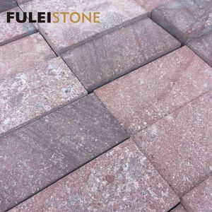 Pas cher prix flambé chinois <span class=keywords><strong>porphyre</strong></span> rouge granit carrelage en pierre prix - Product Image 4