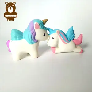 Squeeze squishy unicorno giocattolo kawaii lento aumento squishy unicorno