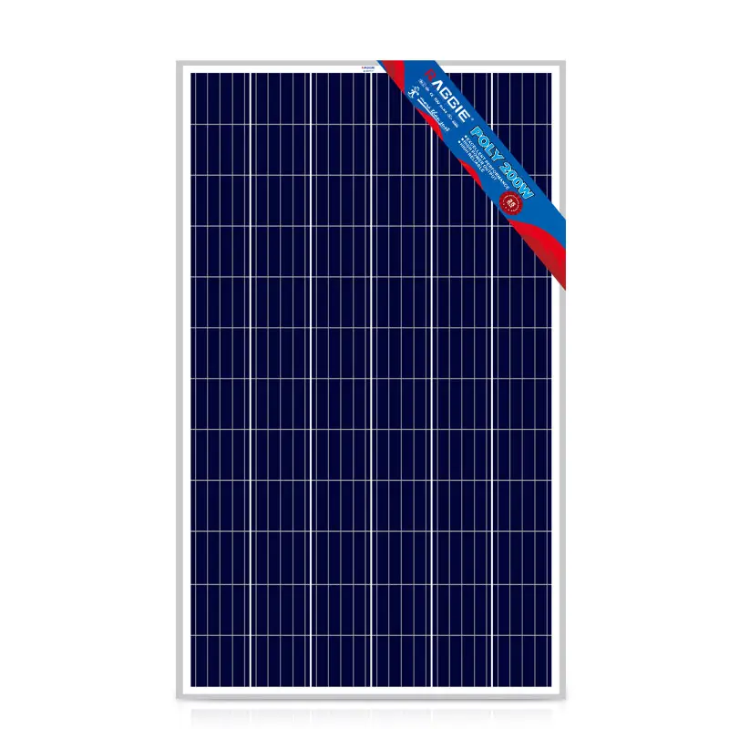 RAGGIE-Panel Solar Poly 200, 25 años de vida útil, 72 unidades