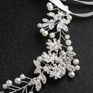 Nuova <span class=keywords><strong>Tiara</strong></span> da Sposa con Strass e Cristalli, Fascia per Capelli da <span class=keywords><strong>Principessa</strong></span> per Matrimonio - Product Image 2