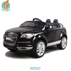 Wdq7 Gelicentieerde Audi Q7 Suv Baby Ride Op Speelgoedauto, Met Muziek En Hoorn, Mode Kinderspeelgoedauto Met Mp3-poort