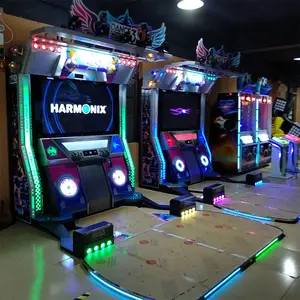 Máquina de videojuegos de baile que funciona con monedas, simulador de diversión, música, baile, máquina de juego arcade, pump It up, máquina de baile de fiesta 2