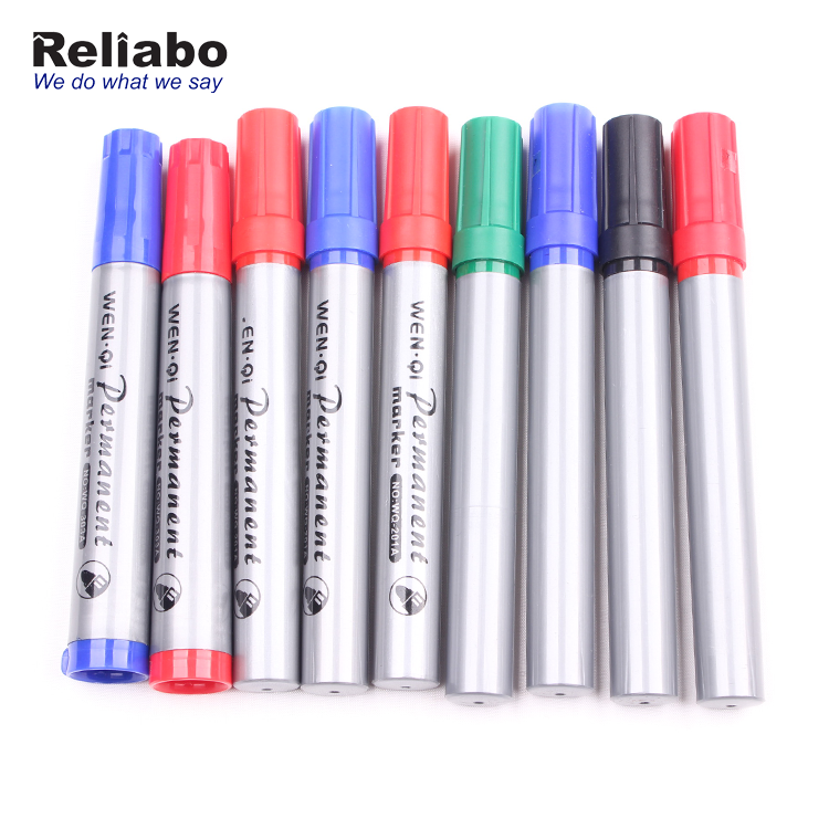 Reliabo Office Stationery Custom Logo Permanent Ink Marker Pen