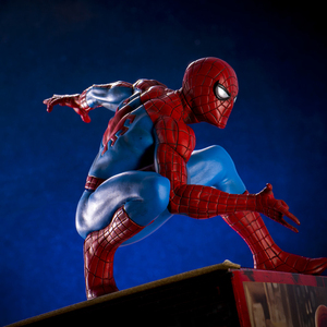 Estátua de homem aranha de fibra de vidro ao ar livre e parque à venda