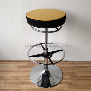 Chaise <span class=keywords><strong>de</strong></span> bureau en tissu <span class=keywords><strong>pivotant</strong></span>, <span class=keywords><strong>tabouret</strong></span> <span class=keywords><strong>de</strong></span> <span class=keywords><strong>bar</strong></span> avec anneau <span class=keywords><strong>de</strong></span> pieds, ajustable, haute qualité - Product Image 2