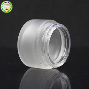 Cosmetici vaso di vetro 100ml cosmetici frosted opaca di lusso vaso crema di vetro 50ml <span class=keywords><strong>30</strong></span> <span class=keywords><strong>ml</strong></span> con stampa logo personalizzato - Product Image 4