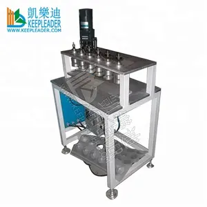 Clear Cylinder Box Making Lid Finning Cutter for Transparent Cylindrical Packaging Boxes Producing Cover Fin Fly Cutting Machine