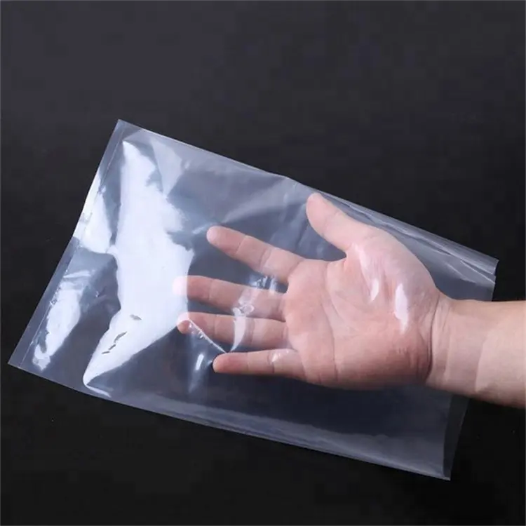 Custom size LDPE poly feet bags clear plastic bag Paraffin foot bag