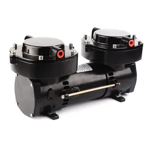 Bomba compressora de mergulho portátil, 24v 12v, compressor de ar sem óleo, fábrica