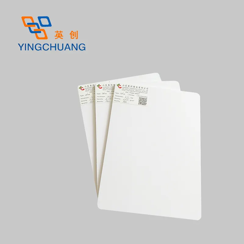 Fireproof Heat-Resistant Mouldproof PVC Plastic Foam Sheet board for cabinet advertising