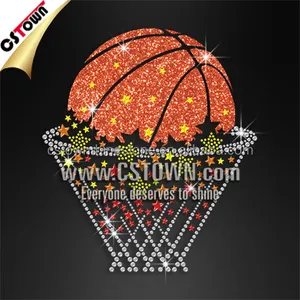 Fashionable custom basketball heat press transfers for sports Jersey
