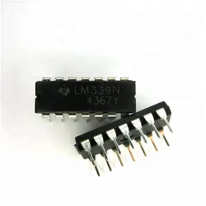Original Brand ic quad diff comparator 14 dip 14-dip lm339n logic differential newest dip 14 lm339n lm339n 4 cmos mos open collector