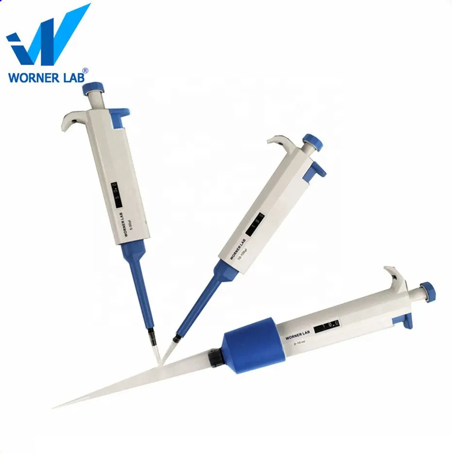 West Tune 2-20μL Single-Channel Pipettor High-Accurate Pipettor Adjustable Variable Half Autoclavable Volume Micropipette for Laboratory 