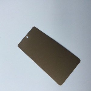 الذهب مرآة تأثير الايبوكسي البوليستر مسحوق الطلاء قابل للرش لالفولاذ المقاوم للصدأ - Product Image 2