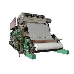 China manufacturer equipment tobacco rolling napkin toilet tissue paper making machine recycling wate paper for sale