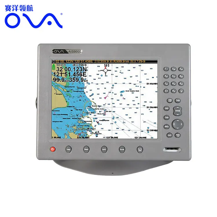 Marine AIS9000 serie 8/10/12/15 pollici di Classe B GPS AIS Tabella di Sistema di Navigazione Plotter