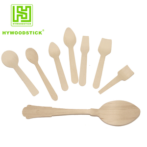 Chine Vente en vrac de couverts de <span class=keywords><strong>table</strong></span> jetables en bois biodégradables de qualité alimentaire Ensemble imprimé - Product Image 5