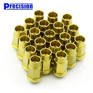 Alta qualità Gr5 auto da corsa M14 titanio ruota alette dadi - Product Image 5