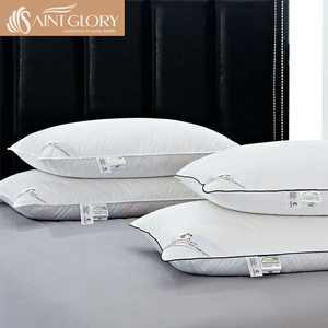 Toptan otel kaliteli yumuşak ekler yatak kuğu ördek ince kuş tüy yastık uyku için - Product Image 2