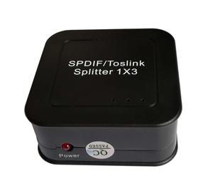 Divisor de <span class=keywords><strong>audio</strong></span> óptico SPDIF TOSLINK de calidad superior <span class=keywords><strong>digital</strong></span> 1 en 3 salidas divisor de <span class=keywords><strong>audio</strong></span> para amplificador de altavoz barra de sonido - Product Image 1