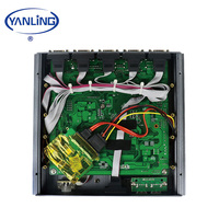 Placa Base Industrial Mini ITX Intel Integrada Sin Ventilador de Cuatro Núcleos J1900 con Soporte para RS485 y LPT