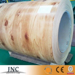 Tôles d'<span class=keywords><strong>acier</strong></span> pré<span class=keywords><strong>laqué</strong></span> (PPGI) à motif grain de bois, motif brique florale, motif marbre, motif camouflage, laquées, pour découpe et pliage, certifiées CE - Product Image 2