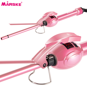 <span class=keywords><strong>Rizador</strong></span> de Pelo MARSKE de Cerámica PTC de 9 mm con LED para Mujer, Uso en Casa y Hotel, Plancha Eléctrica con Diseño Profesional de Larga Duración - Product Image 5