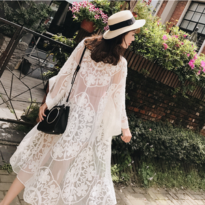 Très Offre Spéciale Broderie Fleur Design 100% <span class=keywords><strong>Chemisier</strong></span> en coton pour Summer Vaction - Product Image 2