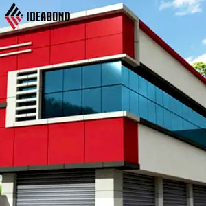 IDEABOND 高品质 PVDF 涂层铝复合墙面板用于外墙覆层