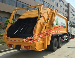 16.000 lít nhỏ gọn rác xe tải dongfeng kinland quyền tay lái nén rác thu xe tải - Product Image 4