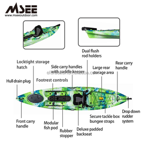Venta al por mayor Alibaba <span class=keywords><strong>Kayak</strong></span> de pesca Pedal plástico <span class=keywords><strong>Kayak</strong></span> para <span class=keywords><strong>dos</strong></span> persona <span class=keywords><strong>Kayak</strong></span> hecho en China - Product Image 2