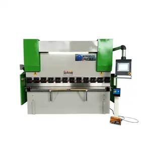 Máquina de dobra hidráulica da alta precisão, novo design servo cnc, sistema tp10 3mm 4mm 5mm de espessura de freio, imprensa de freio