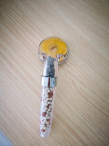 Panneau en <span class=keywords><strong>pierre</strong></span> minérale de citron et de b-c, 10 pièces de 80mm, filtre pour économie d'énergie, douchette à main avec 6 parfums - Product Image 5
