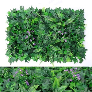 V-3020 Suspendu Décoratif Plante Artificielle Mur D'herbe Feuille Verte pour la Décoration - Product Image 4