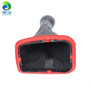 GOLF4 JETTA BORA98-04用DongJieBuleレザーカーギアシフトノブカバー - Product Image 3