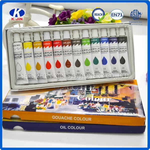 Художники цвет, Масляной краской в однотрубная / дети живопись