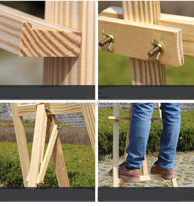 Professional 150cm Pine Wood <strong>Stand</strong> <strong>Easel</strong> for Artist Painting - Product Image 4