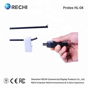 RECHI Security Diebstahls icherung für Stahl-Display haken zum Schutz der Merchandises Protex-HL-04